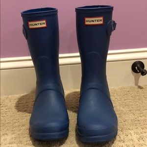 Blue Hunter Boots!